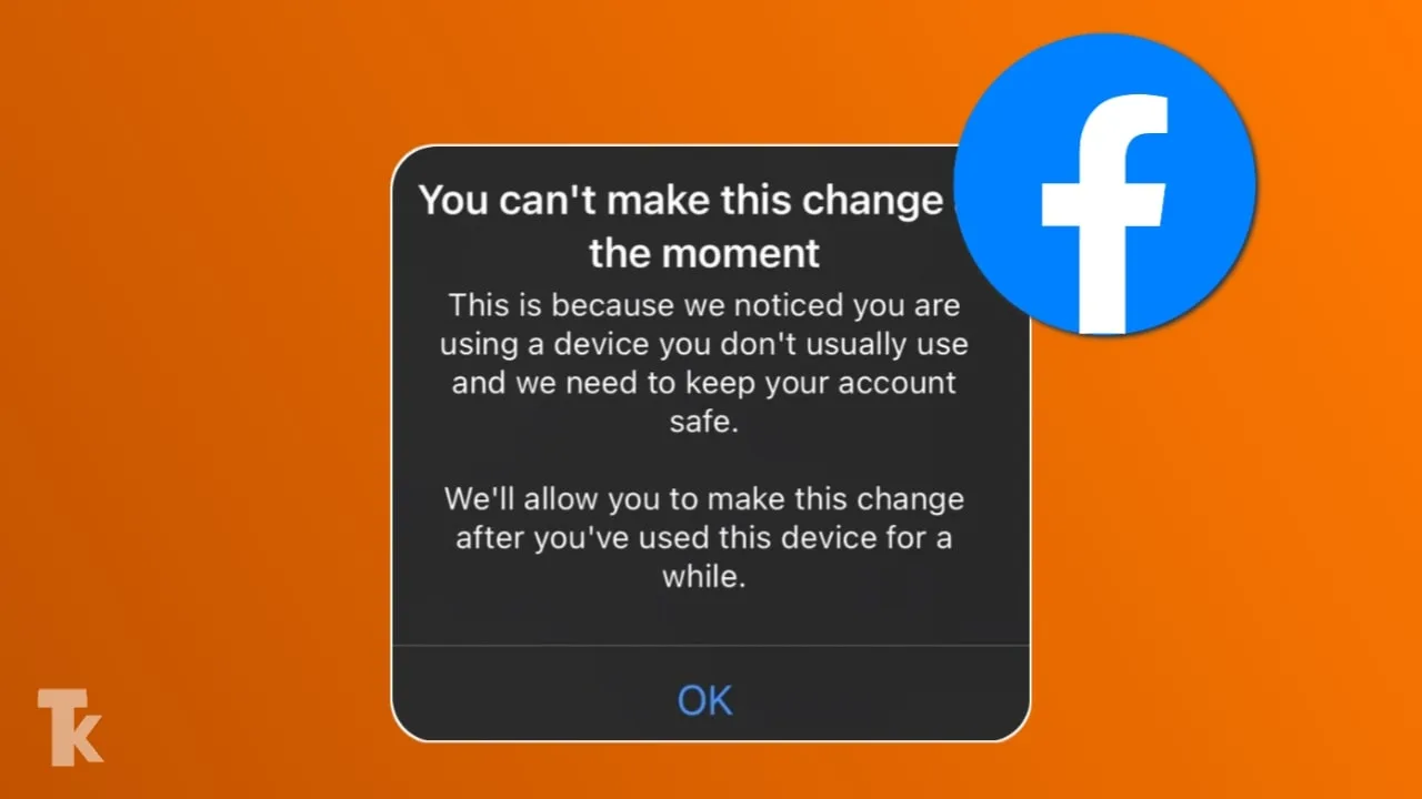 You can't make this Change at the moment Facebook