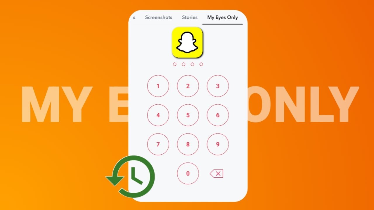 How to Recover Snapchat 'My Eyes Only' pictures 2024