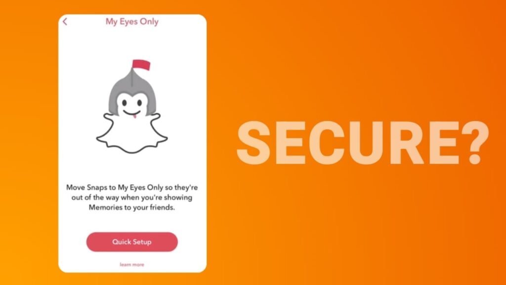 Snapchat 'My Eyes Only' feature