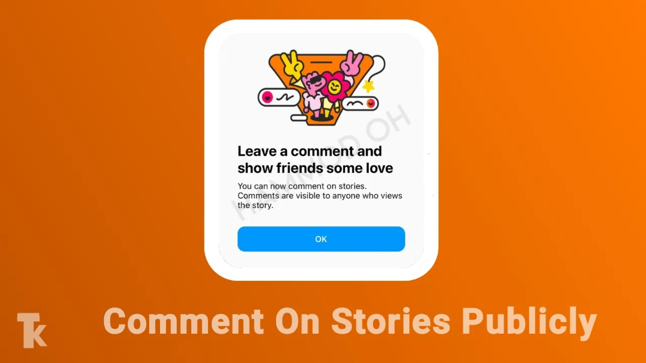 Instagram comment on stories publicly