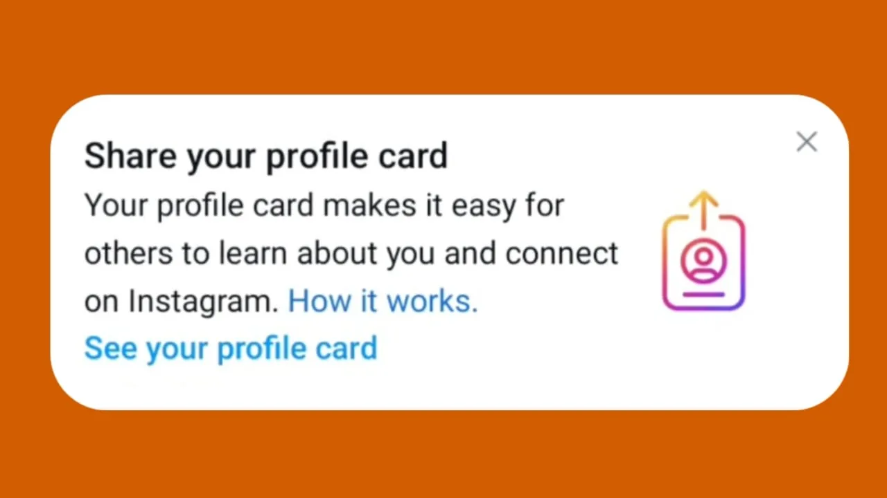 What is Instagram Profile card