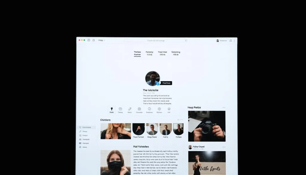 A meticulously curated Threads profile, the centerpiece of an engaging digital presence. Soft lighting illuminates a clean, minimalist layout, drawing the eye to artfully arranged icons and profile details. Subtle textures and muted tones create a cohesive, visually harmonious aesthetic. Thoughtfully selected imagery and a succinct, compelling bio showcase the user's unique identity and interests. This profile serves as a polished, inviting gateway, beckoning others to connect, interact, and immerse themselves in a captivating online narrative. A meticulously curated Threads profile, the centerpiece of an engaging digital presence. Soft lighting illuminates a clean, minimalist layout, drawing the eye to artfully arranged icons and profile details. Subtle textures and muted tones create a cohesive, visually harmonious aesthetic. Thoughtfully selected imagery and a succinct, compelling bio showcase the user's unique identity and interests. This profile serves as a polished, inviting gateway, beckoning others to connect, interact, and immerse themselves in a captivating online narrative.